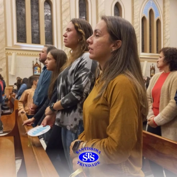 Missa com a Família Franciscana do Santíssima