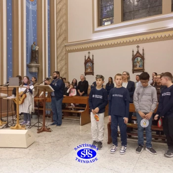 Missa com a Família Franciscana do Santíssima