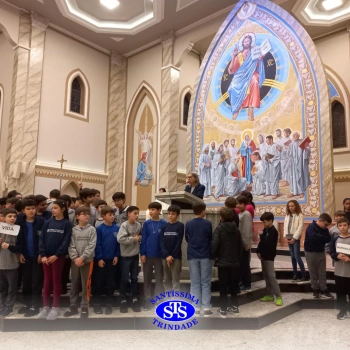 Missa com a Família Franciscana do Santíssima