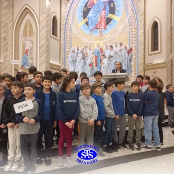 Missa com a Família Franciscana do Santíssima
