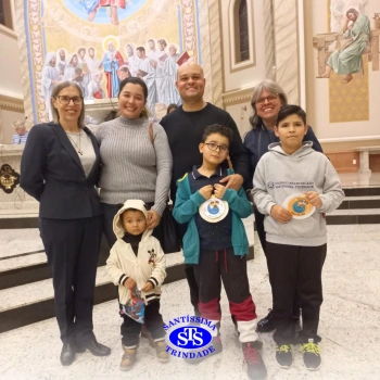 Missa com a Família Franciscana do Santíssima