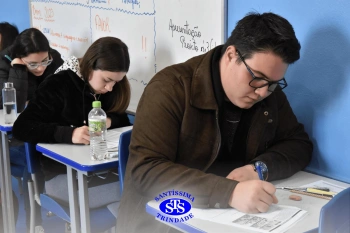 Alunos realizam simulado para testar e avaliar conhecimentos | Ensino Médio