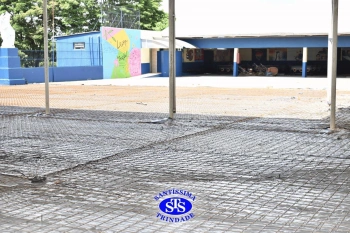 2024 começa com obras no pátio do Colégio