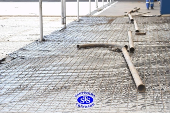 2024 começa com obras no pátio do Colégio