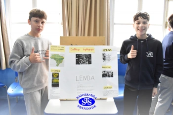 Apresentação de lapbooks sobre a cultura dos países formadares do Brasil | 6º ano
