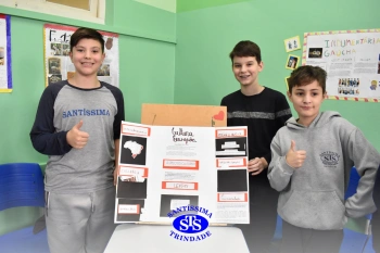 Apresentação de lapbooks sobre a cultura dos países formadares do Brasil | 6º ano