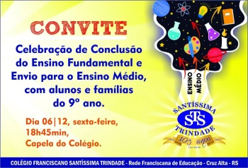 Conclusão do 9º ano e Envio para o Ensino Médio