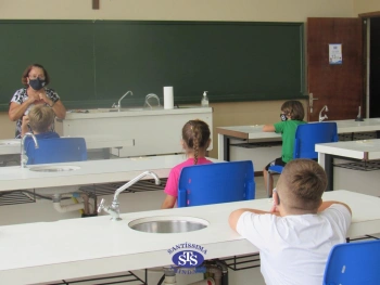 Aulas presenciais - Educação Infantil