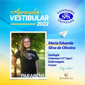 Parabéns, alunos aprovados! 