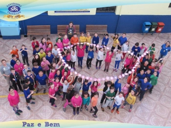 3º ano confeccionou um Rosário