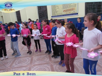 3º ano confeccionou um Rosário