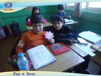 3º ano confeccionou um Rosário