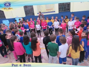 3º ano confeccionou um Rosário