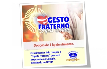 Participe do Gesto Fraterno de Corpus Christi