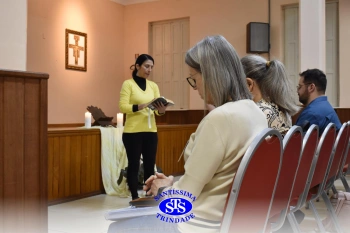 Reunião de formação com os professores