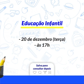 Resultados do 3º trimestre letivo