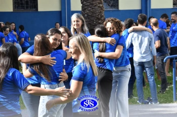 Professores retornam ao Colégio para participar das reuniões pedagógicas