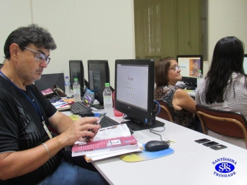 Capacitação com Professores