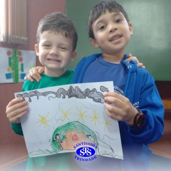 Alunos trabalham o cultivo da amizade franciscana | Infantil 4B