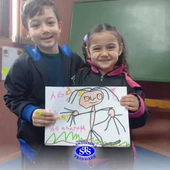 Alunos trabalham o cultivo da amizade franciscana | Infantil 4B