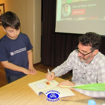 5º ano | Encontro entre leitores e escritor promove experiências enriquecedoras