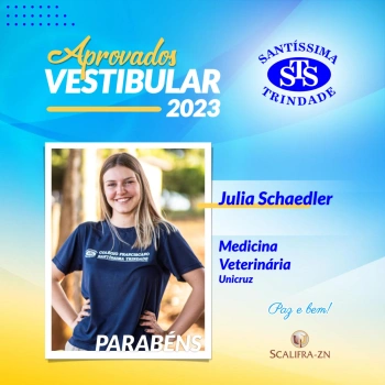 Parabéns, aprovados no Vestibular! 