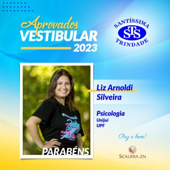 Parabéns, aprovados no Vestibular! 
