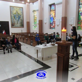 Celebrações com as turmas do 1º ano 4, 5º ano 1, 3º ano 2 e 5º ano 2