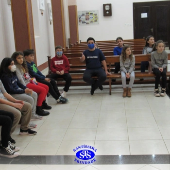 Celebrações com as turmas do 1º ano 4, 5º ano 1, 3º ano 2 e 5º ano 2