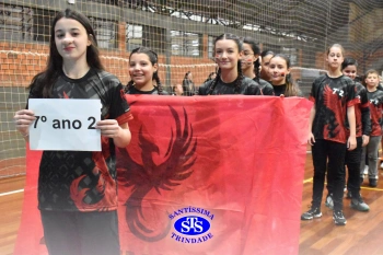 Alunos de 6º e de 7º ano participam dos Jogos Interséries Franciscanos 