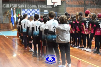 Alunos de 6º e de 7º ano participam dos Jogos Interséries Franciscanos 