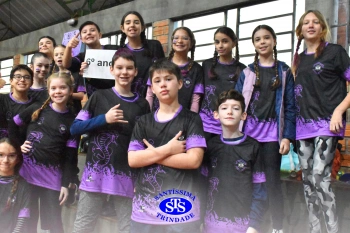 Alunos de 6º e de 7º ano participam dos Jogos Interséries Franciscanos 