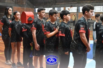 Alunos de 6º e de 7º ano participam dos Jogos Interséries Franciscanos 