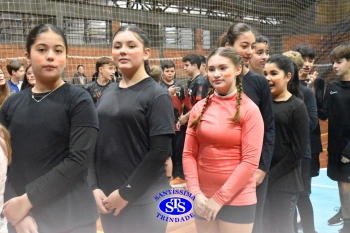 Alunos de 6º e de 7º ano participam dos Jogos Interséries Franciscanos 