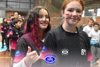 Alunos de 6º e de 7º ano participam dos Jogos Interséries Franciscanos 