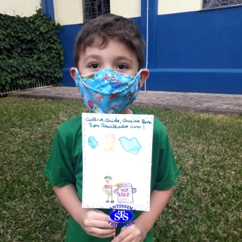 Cultive, cuide, queira bem: bom resultado vem - Infantil 5
