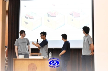 Alunos apresentam projetos criados para a Feira de Soluções Ambientais