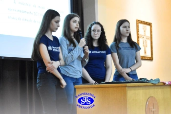 Alunos apresentam projetos criados para a Feira de Soluções Ambientais