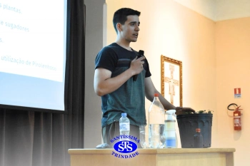Alunos apresentam projetos criados para a Feira de Soluções Ambientais