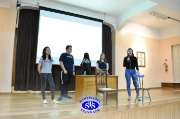 Alunos apresentam projetos criados para a Feira de Soluções Ambientais