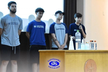Alunos apresentam projetos criados para a Feira de Soluções Ambientais