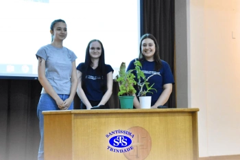 Alunos apresentam projetos criados para a Feira de Soluções Ambientais