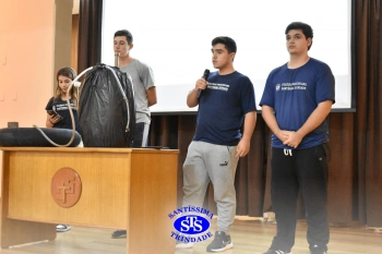Alunos apresentam projetos criados para a Feira de Soluções Ambientais