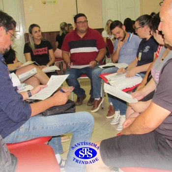 Professores participam de Reuniões Pedagógicas