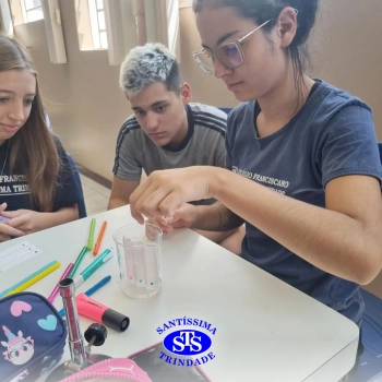 1ª série EM: aula de cromatografia