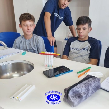 1ª série EM: aula de cromatografia