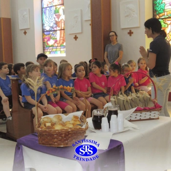 Alunos do 1º ano celebraram a Páscoa
