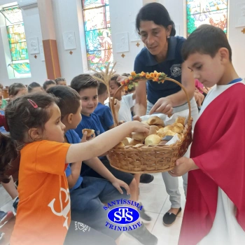 Alunos do 1º ano celebraram a Páscoa