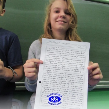 8º ano 1 | Diário registra lembranças