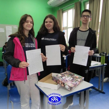 8º ano 1 | Diário registra lembranças